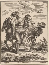 Silenus, satyyrin ja faunin säestäjä