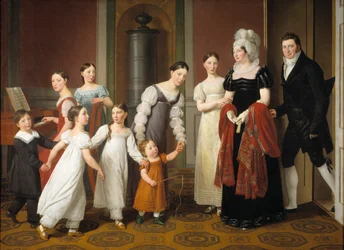 Nathansonin perhe, 1818.