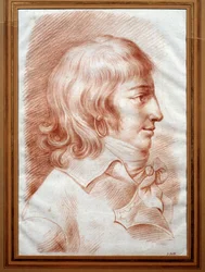Louis de Saint-Justin muotokuva (Saint-Just