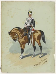 13. Bengal Lancers, noin 1914