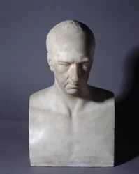Rintakuva, joka kuvaa skotlantilaista taidemaalari Gavin Hamiltonia (1723-1798)