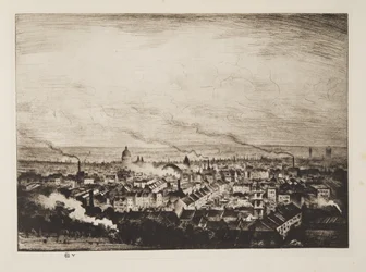 Lontoo, Parliament Hill, pub.1923 (etsaus)