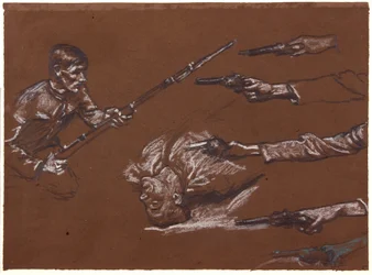 Tutkimuksia "Mametz Woodille", vuodelta 1916.