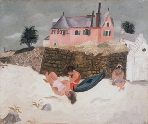 Hotelli La Plage, Ty-Mad, Tréboul, 1930