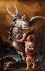 Suojelusenkeli Pietro da Cortonan jälkeen