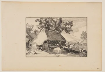 A Barn, maisemakuvista (Verscheyden aerdige Lanthuysen...)