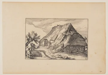 A Barn, maisemakuvista (Verscheyden aerdige Lanthuysen...)