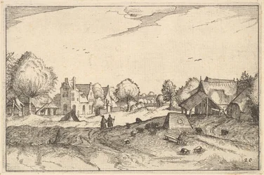 Village Road, levy 20 Brabantin herttuakunnasta, n. 1610