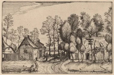 Maisema hakattuilla puilla