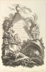Boylen, Locken ja Sydenhamin haudan etukappale Haudan etukappale..., n. 1736.