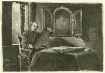 Ponce-François Copetten muotokuva Abraham Francenina