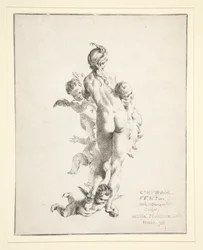Nimetön (nainen alaston putilla)