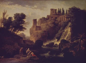 Vesiputous Tivolissa, 1747