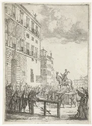 Pyhän Rooman valtakunnan keisarin ratsastuspatsas Le Statue equestre du roi des romains Ilotulitus ja juhlat Pyhän Rooman valtakunnan vastavalitun keisarin kunniaksi (sarjan nimi)