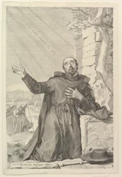 Pyhä Ignatius ekstaasissa.