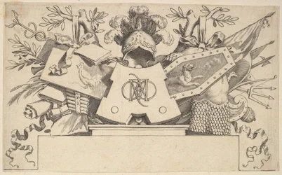 Monogrammipalkinto, joka sisältää LEONARDOSIN kirjeet, 1651.