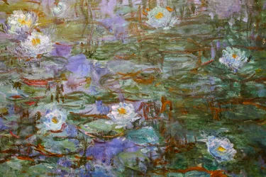 Siniset lumpeet (yksityiskohta)