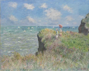 Cliff Walk Pourvillessä, 1882