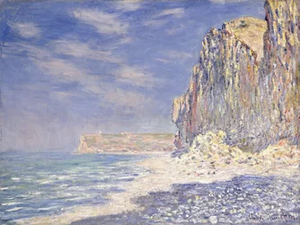 Kalliot lähellä Fecampiä, 1881