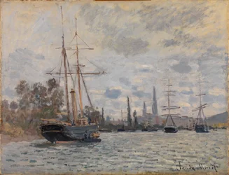 Seine-joki Rouenin lähellä