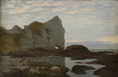 Étretat, noin 1864.