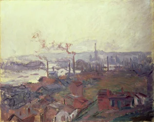 Yleisnäkymä Roueniin St. Catherine