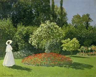 Jeanne Marie Lecadre puutarhassa