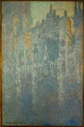 La Cathedrale de Rouen, sumu (öljy kankaalle)