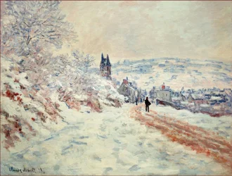 La Route de Vetheuil, Effet de Neige (Tie Vetheuiliin, Effet de Neige).