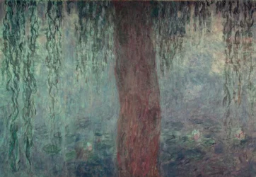 Le Bassin aux nymphéas avec saules, Le Matin aus saules