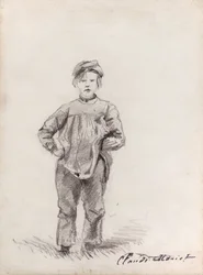 Monet - Poika maalla, 1857, 2013.985