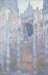 Rouenin katedraali, läntinen julkisivu, 1894.