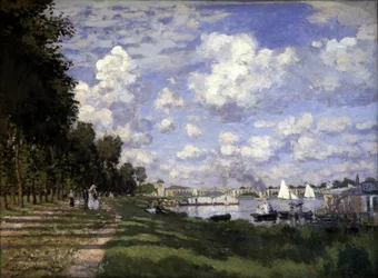 Argenteuil Basin - kirjoittanut Claude Monet