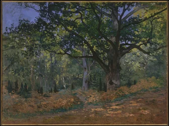 Bodmer Oak, Fontainebleaun metsä, 1865