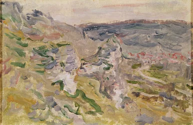 Chantemerlen kukkulat Vétheuilin lähellä, 1881