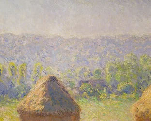 Heinäkeot eli kesän loppu Givernyssä, 1891, yksityiskohta teoksesta 19132