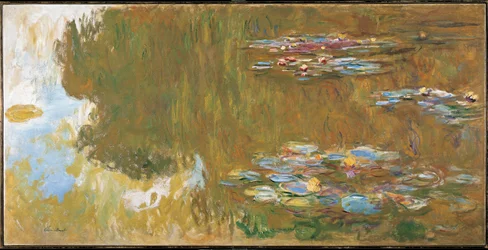 Vesililjalampi, n.1917-19 (öljy kankaalle)