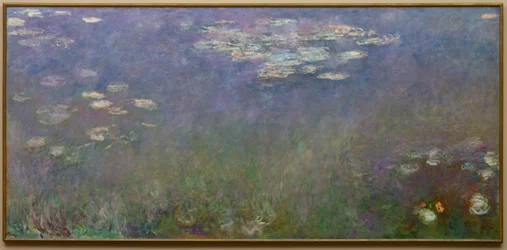 Vesililjat (Agapanthus), noin 1915-26 (öljy kankaalle)