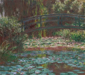 Water Lily Pond, 1900.