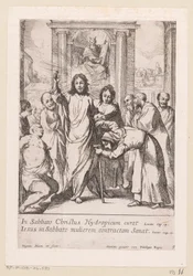 Ontuvan miehen ja kiero naisen parantaminen sapattina Miracula Domini Nostri Jesu Christi (sarjan nimi) Kristuksen ihmeet (sarjan nimi)