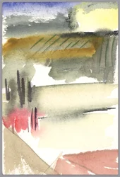 Kuuma kesäpäivä, 1994 (akvarelli)