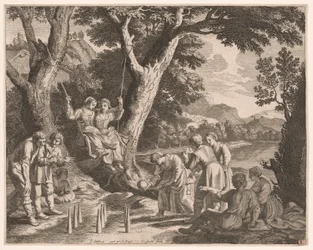 A Game of Boule, levy 9 alkaen Pastorales