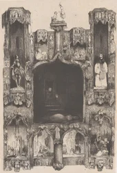 Notre Dame de Paris, 1832.