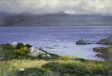 Näkymä Lamlashista, 1882