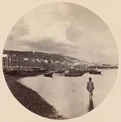 Chiaia ja Pyhä Elmo Mergellinasta, Napoli,c. 1863 (kuva)