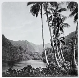 Hitiaa Lake, Tahitista, julkaistu Lontoossa, 1882