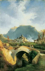 Capri, Tiberiuksen silta