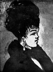 Nuori nainen, 1930.