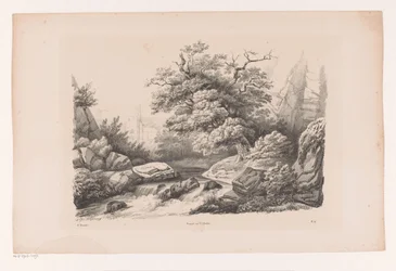 Kalliomaisema puron kanssa The Landscape (sarjan nimi)