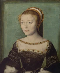 Anne de Pisseleu 1508-1576, Duchesse dEtampes, n. 1535-40.